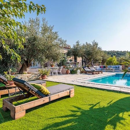 Skopelos Blue Heaven Pool Villa In Olive Grove Exterior photo